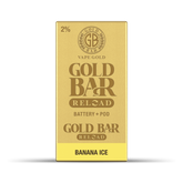 GOLD BAR RELOAD BATTERY + POD BANANA ICE (10)